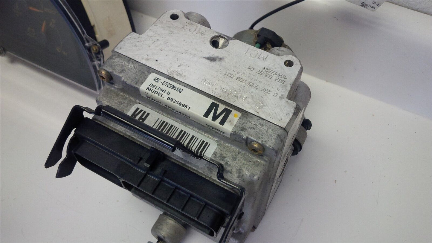 1997-2000 Corvette EBCM- Electronic Brake Control Module Assembly- "M" Unit
